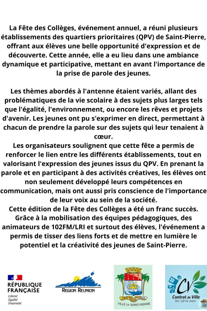 La fête des collèges